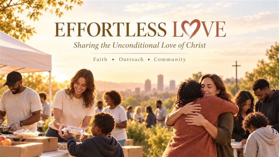 Effortless Love nonprofit website banner
